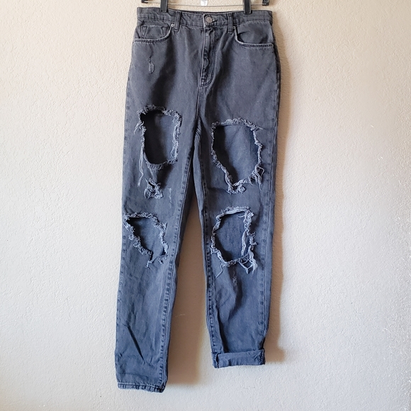 BDG Urban Outfitters Black Mom High Rise Jean sz 28 - Picture 2 of 10